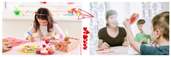 Talleres en familia para San Valentín